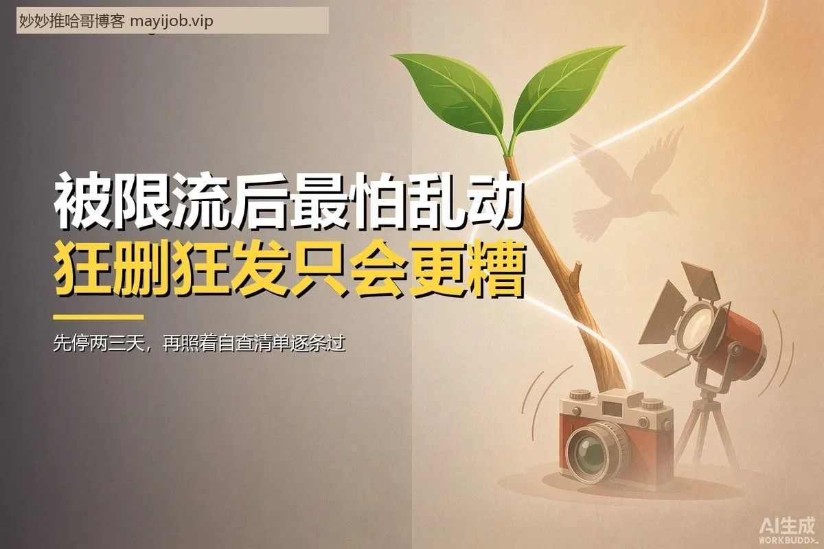 被限流后最怕乱动